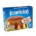 Flan, de manjar con caramelo, caja 140 g. $ 4.690 por kilo Marca: CARICIA